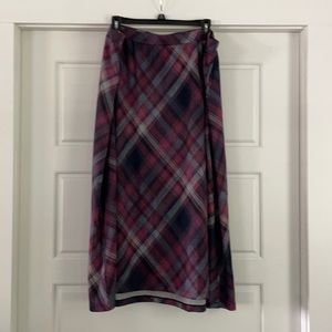 Cj Banks plaid skirt